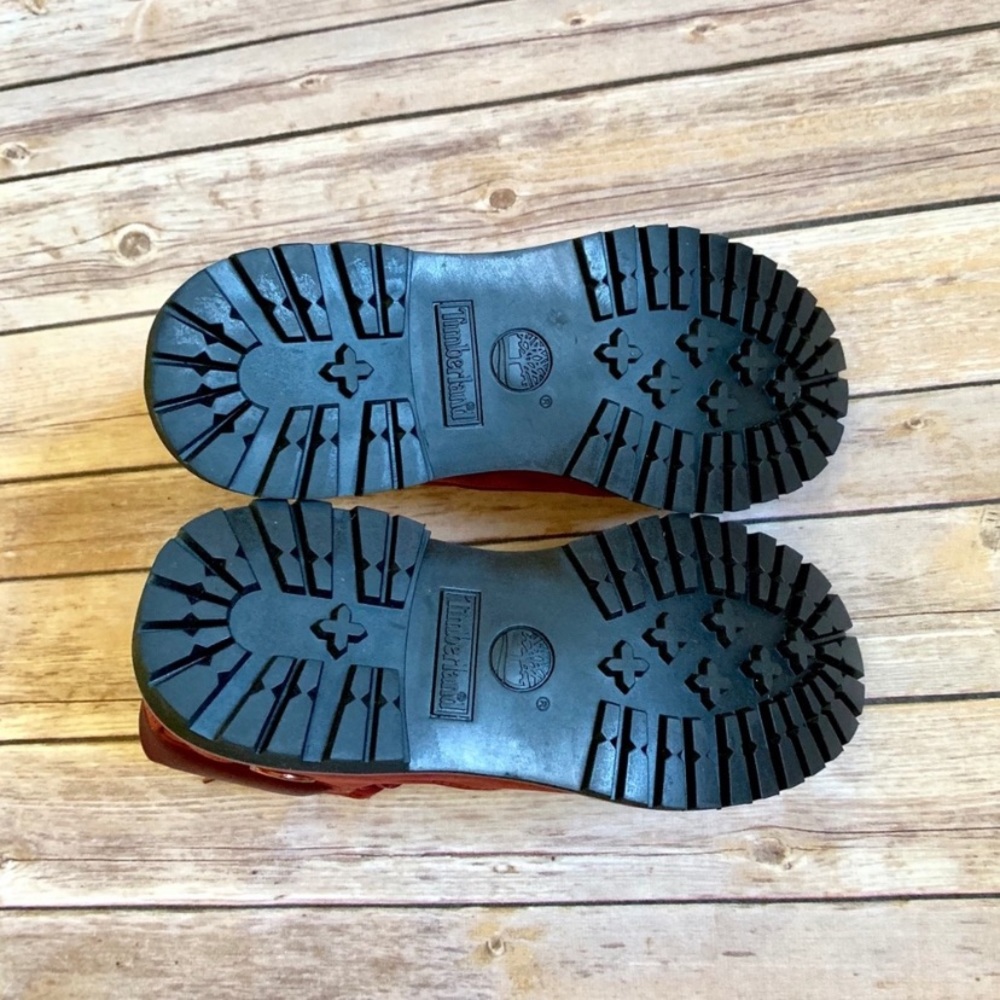 Timberland Premium 6” Waterproof Burgundy Boots - Picture 6 of 6